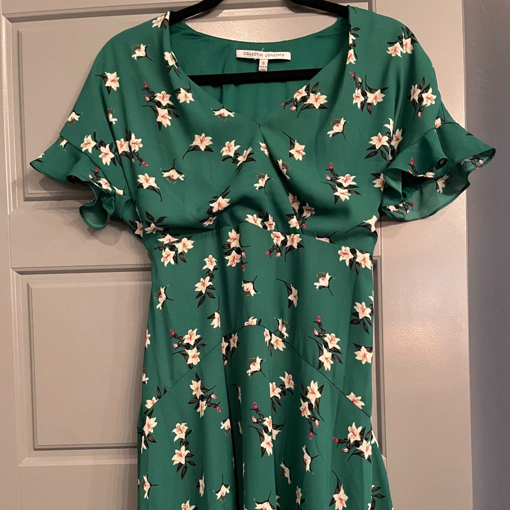 Collective Concepts Green Dress